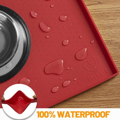 Hubulk dog feeding mat is dishwasher-safe for easy cleaning.