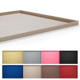 Hubulk dog feeding mat wide view protects floors from spills with raised lip