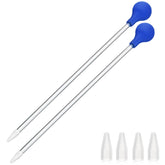 Hufopik 18.5-inch pipette reaching deep tank areas for precise feeding
