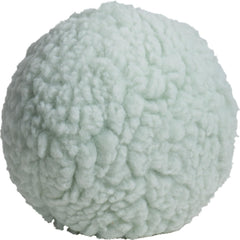 HuggleHounds plush ball toy seafoam 8-inch close-up shows soft fleece for cuddling.