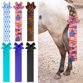 Huhumy horse tail bag diamond design protects from dirt during grooming