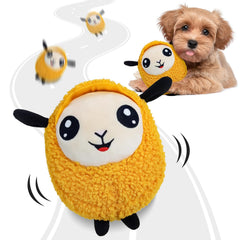 Huimpet interactive moving dog toy ball orange inspiring active play and chasing