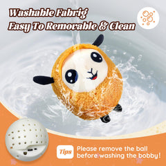 Huimpet soft plush cover provides washable cleaning convenience
