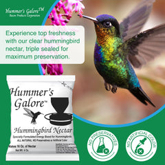 Hummers Galore no-boil nectar saves time during refills