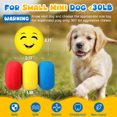 Hungdao soft-latex squeaky ball puppy-01 highlights gentle chew toy for puppies.