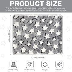 HunnmingRe self-heating dog pad star design keeps small dogs comfy indoors