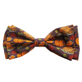 Huxley & Kent bow tie on a dog wearing Turkey Dinner XL for festive photo-ready style.