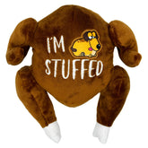 Huxley & Kent funny dog toy turkey squeaker closeup for engaging play and loud squeaks