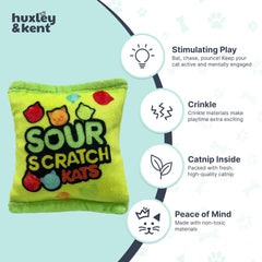 Huxley & Kent interactive-catnip-toy-kitten-play promotes active, engaging sessions.