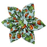 Huxley & Kent Pet Pinwheel Prickly Cactus Small on a collar adds playful flair.