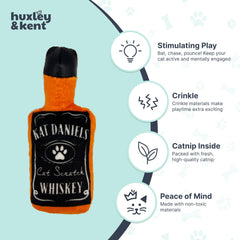 Huxley & Kent safe paws-claws design supports safe play and pouncing sessions.