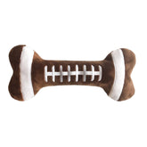 Huxley & Kent Power Plush football small squeaker for interactive playtime.