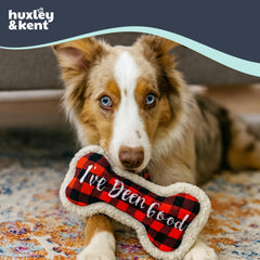 Huxley & Kent Power Plush reinforced seams indicate durable construction.