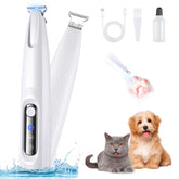 HVSOTV dog paw trimmer front view for precise paws and face grooming.