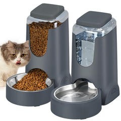 HWONMTE automatic cat feeder enables scheduled meals for busy households