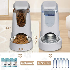 HWONMTE water dispenser transparent bottle for easy refill tracking