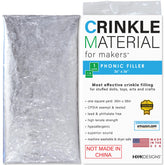 HYAKDesigns Crinkle Film close-up texture for sensory play and loud sounds.