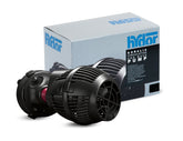 Hydor Koralia Evolution 850 gph pump in-tank view shows black unit with adjustable flow direction for customizable circulation.