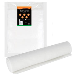 hygger 100 micron filter pad closeup showing ultra-fine fibers for crystal-clear water