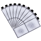 Hygger 10-pack carbon cartridges for HG-959 improve filtration in freshwater and saltwater aquariums