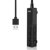 Hygger 10W small aquarium heater with compact size to save tank space.