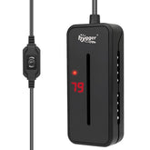 Hygger 25W small-submersible heater with compact design fits hidden spots in 2-5 gallon tanks.