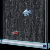 Hygger 27.5-inch bubble bar ready for large tanks, shows a dramatic bubble curtain.