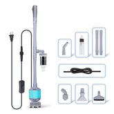 Hygger 360GPH cleaner with extended tube for deep tanks and reach