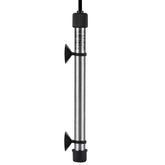 Hygger 802 titanium heater rod closeup shows durable element for reliable heating.