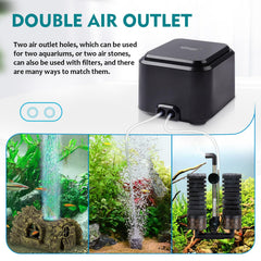 hygger durable copper motor ensures stable performance and longer life in daily aquarium use