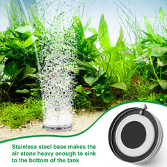 hygger air stone dispersion rings deliver dense bubbles with quiet operation