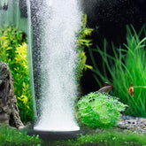 Hygger aquarium air stone nano disk delivering ultra fine bubbles for oxygenation