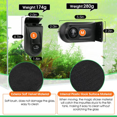 Hygger dual scrapers metal and plastic offer versatile cleaning