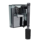 Hygger Aquarium HOB Filter 105 GPH front view for efficient water circulation