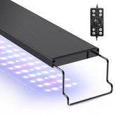 hygger aquarium led light full-spectrum sunrise sunset enhances tank ambience with natural color shifts