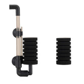 Hygger Aquarium Single Sponge Filter full product demonstrates a compact, space-saving design for small tanks.