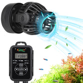 hygger aquarium wave maker front view—compact design for reef tanks.