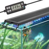 Hygger Auto On Off LED Aquarium Light front view for 18–24 inch freshwater tanks