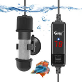 hygger betta heater compact silhouette for discreet nano tank placement