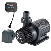 Bomba hygger 24V DC con controlador de pantalla de cristal externo para acuario marino.