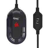 Hygger calentador 15W con control externo para tanques pequeños, temperatura estable.