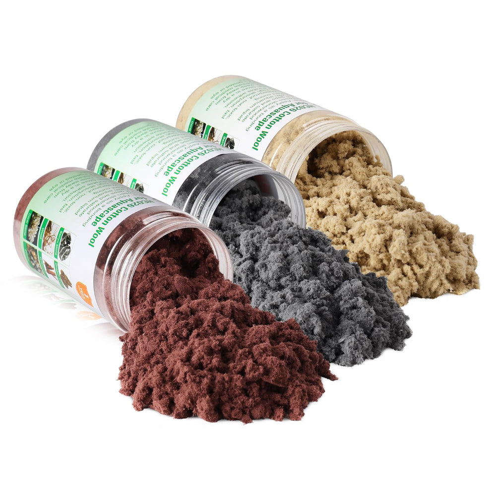 Hygger CO2 Cotton Wool gray gap-filler aids precise aquascape bonding.