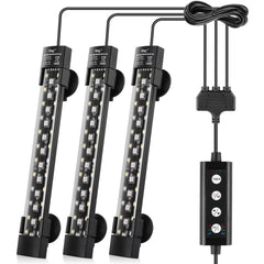 hygger dual-channel controller enables synced sunrise to sunset lighting for coordinated tank ambience