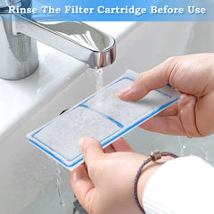 Hygger dual-sided sponge close-up highlights improved filtration and debris capture.