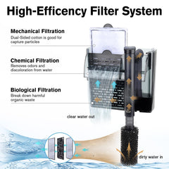 Hygger extendable intake tube highlights depth-adjustment for various tanks