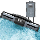 Hygger Gyre wave pump 1850GPH front view for steady cross-flow in reef tanks