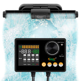 hygger intelligent wave maker front view shows compact design for versatile aquariums.