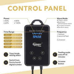 Hygger Mini Wave Maker 1600 GPH powerhead in action for tanks