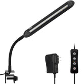 hygger nano tank light clip-on in action providing steady evening illumination for small tanks