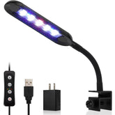 Hygger nano-tank-light front view highlights compact design for small aquariums.